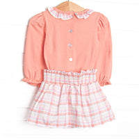 Autumn Breeze Beauty Skirt Set, Pink