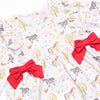 Down South Days Side Tie Bloomer Set, Red
