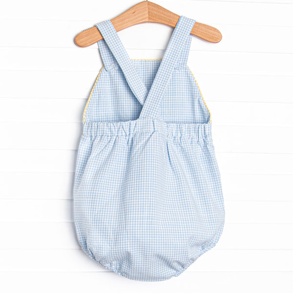 Pineapple Paradise Applique Bubble, Blue