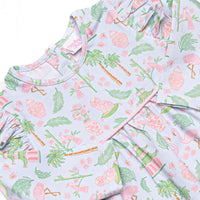 East Wind Luck Romper, Green