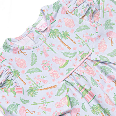 East Wind Luck Romper, Green
