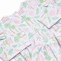 East Wind Luck Romper, Green