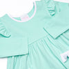 Everly Long Sleeve Dress, Mint Green