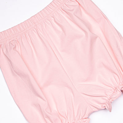 Vintage Vines Long Sleeve Bloomer Set, Pink