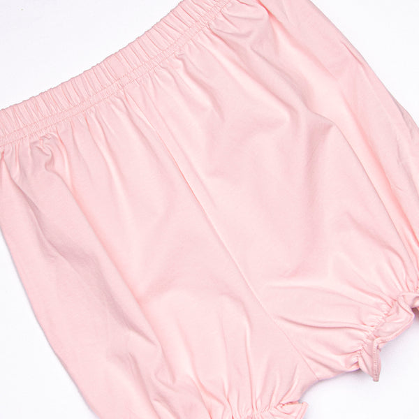 Vintage Vines Long Sleeve Bloomer Set, Pink