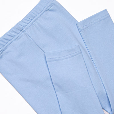 Rose of Bows Legging Set, Blue