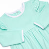 Gracie Romper, Mint Green