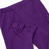 Mardi Gras Jester Smocked Ruffle Legging Set, Purple