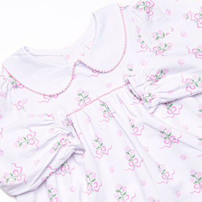 Thanks a Bunch Collared Legging Set, Pink