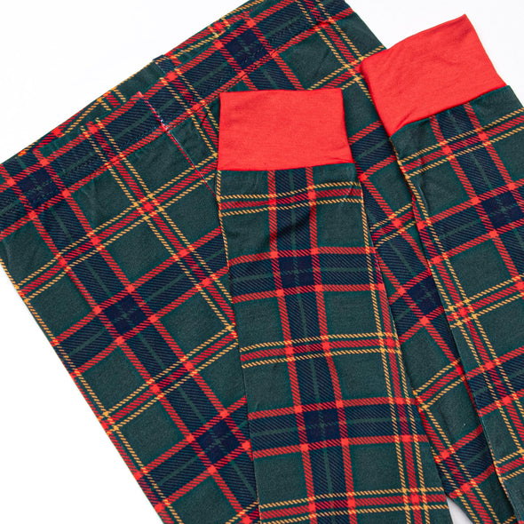 Tartan Traditions Bamboo Pajama Short Sleeve Set, Green