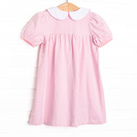 Prep and Paint Applique Pocket Dress, Pink