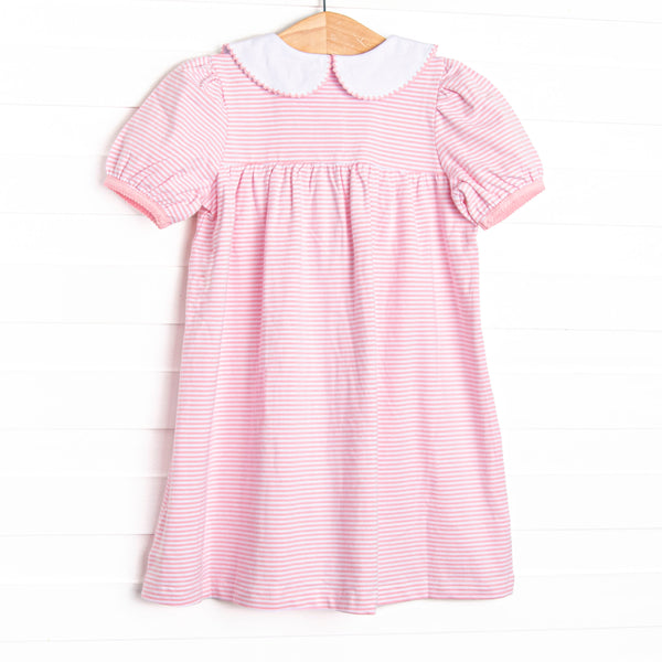 Prep and Paint Applique Pocket Dress, Pink