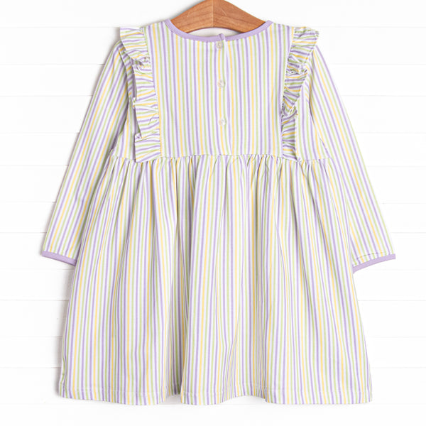 King Cake Streamers Dress, Purple