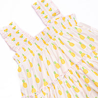 Tropic Like it's Hot Ruffle Short Set, Yellow