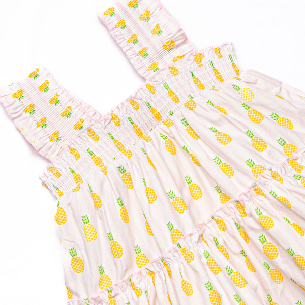 Tropic Like it's Hot Ruffle Short Set, Yellow