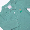 Daddy's Caddy Embroidered Top, Green