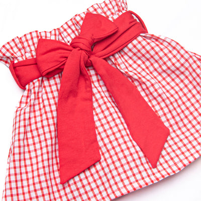 Ma Chérie Skirt Set, Red
