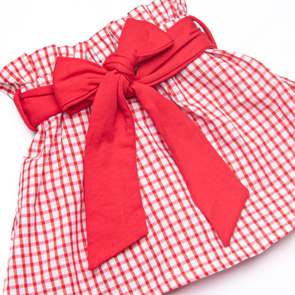 Ma Chérie Skirt Set, Red