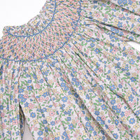 Primary Pastels Smocked Bubble, Pink