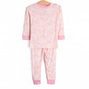 Marigold Meadow Bamboo Pajama Set, Pink