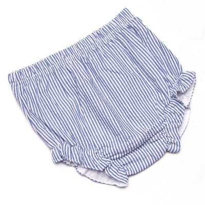 Apple Orchard Applique Diaper Set, Navy