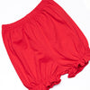 Down South Days Side Tie Bloomer Set, Red