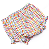 Everyday Alphabet Smocked Diaper Set, Red