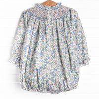 Primary Pastels Smocked Bubble, Pink
