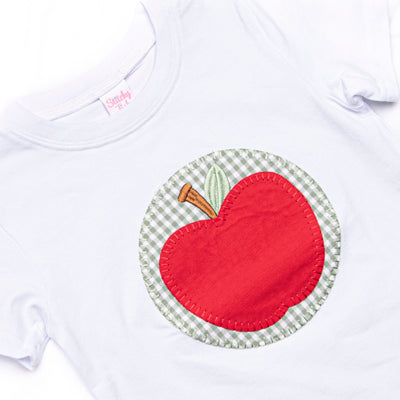 Preparatory Patch Applique Short Set, Green