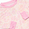 Marigold Meadow Bamboo Pajama Set, Pink