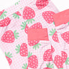 Very Strawberry Bamboo Pajama Set, Pink