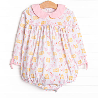 Hay Bale Hens Bubble, Pink