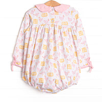 Hay Bale Hens Bubble, Pink