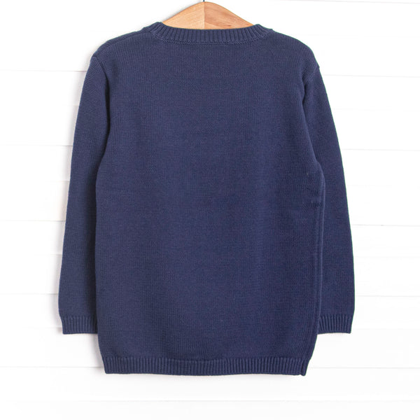 Golden Days Sweater, Navy