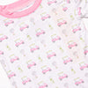 Tee Time Bamboo Pajama Short Set, Pink