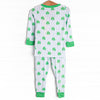 Sleepy Shamrocks Bamboo Pajama Set, Green