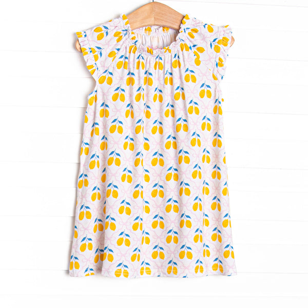 Lauren Lemonade Bamboo Night Gown, Yellow