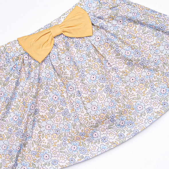Poppy Fields Skirt Set, Yellow