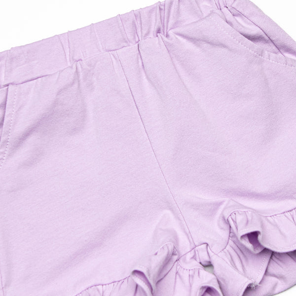 Knit Girl Ruffle Shorts (6 Colors)