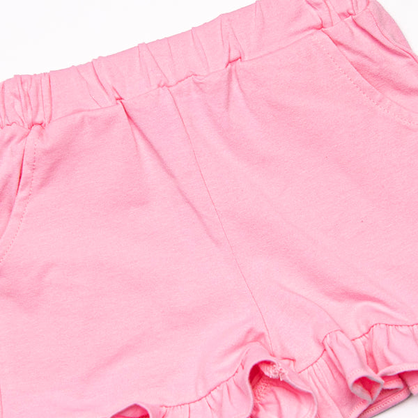Knit Girl Ruffle Shorts (6 Colors)
