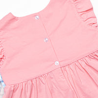 Magic Memories Smocked Ruffle Short Set, Blue