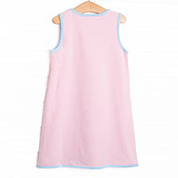 Pink Lady Perfection Applique Dress, Pink