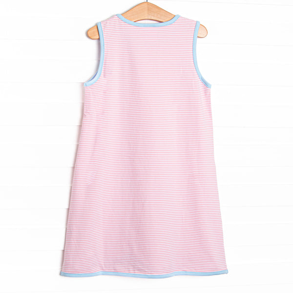 Pink Lady Perfection Applique Dress, Pink