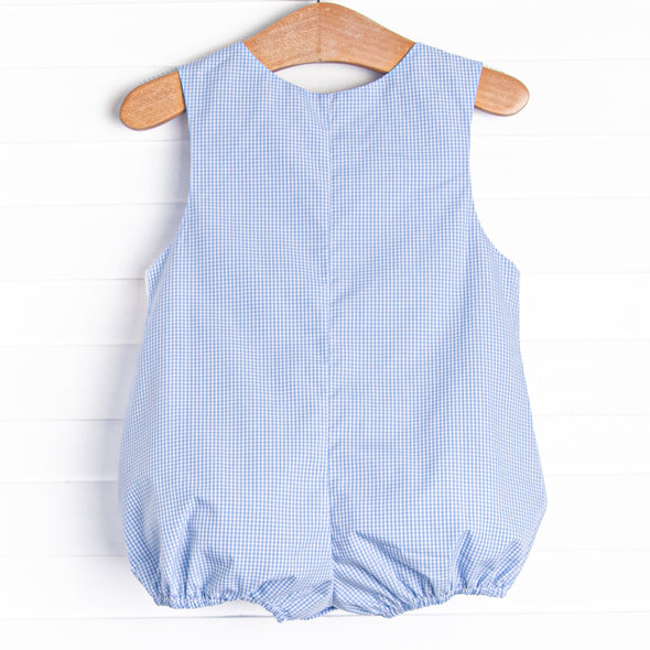 Homerun Hitter Smocked Bubble, Blue