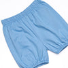 Scoop of Love Applique Bloomer Set, Blue