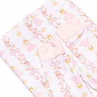 Christmas Angel Bamboo Pajama Set, Pink