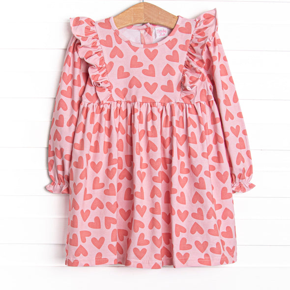 Pink Heart Promises Dress, Pink