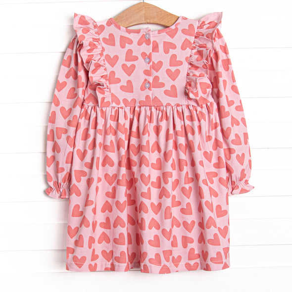 Pink Heart Promises Dress, Pink