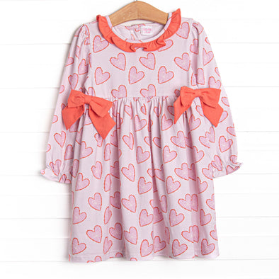 Girl's Sweet Assortments Dress in Red size 18M | Stitchy Fish Girl's Sweet Assortments Dress in Red size 18M | Stitchy Fish