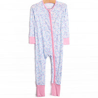 Daisy Dreamer Bamboo Zippy Pajama, Blue